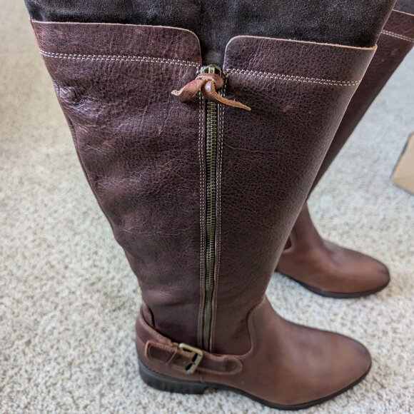 New in Box Comfortiva Leather Boots in Bridle Brown, Women's size 11 - Picture 4 of 9